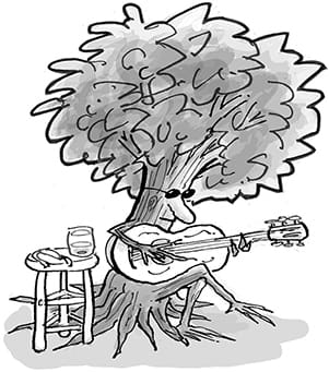 Tree Guitar